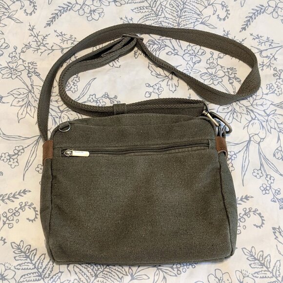 Travelon Anti-Theft Heritage Crossbody Bag, Sage Green - Picture 8 of 14